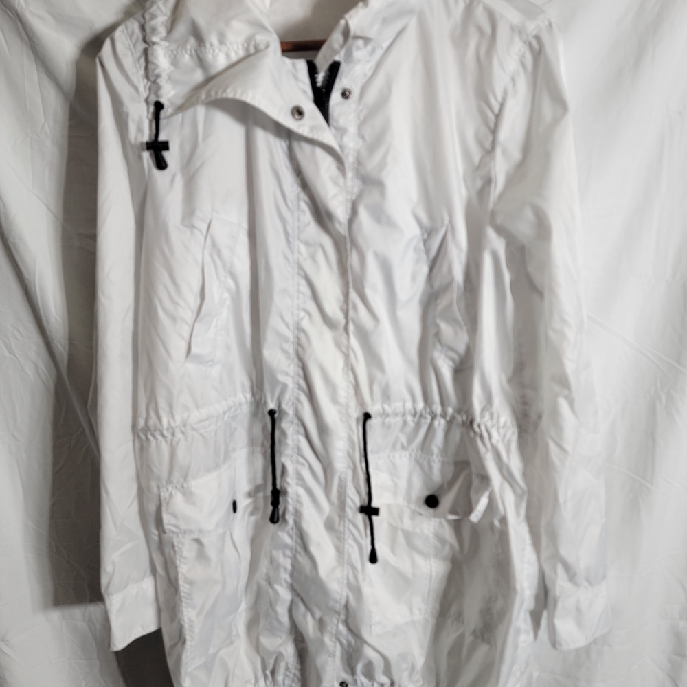 Liz Claiborne Bright White Utility Jacket